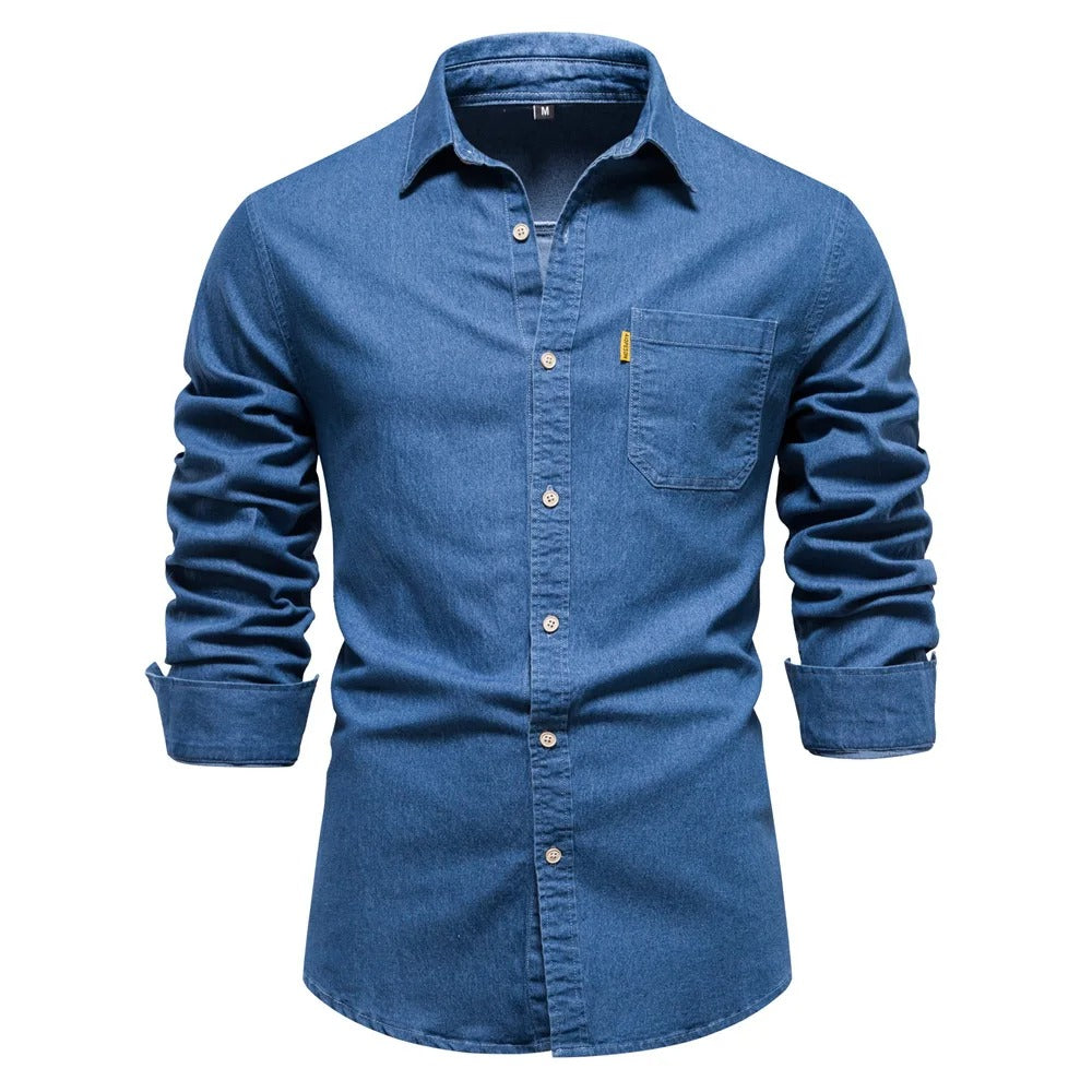 Paul™ | Pánská košile z denimu a bavlny