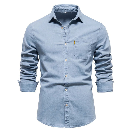 Paul™ | Pánská košile z denimu a bavlny